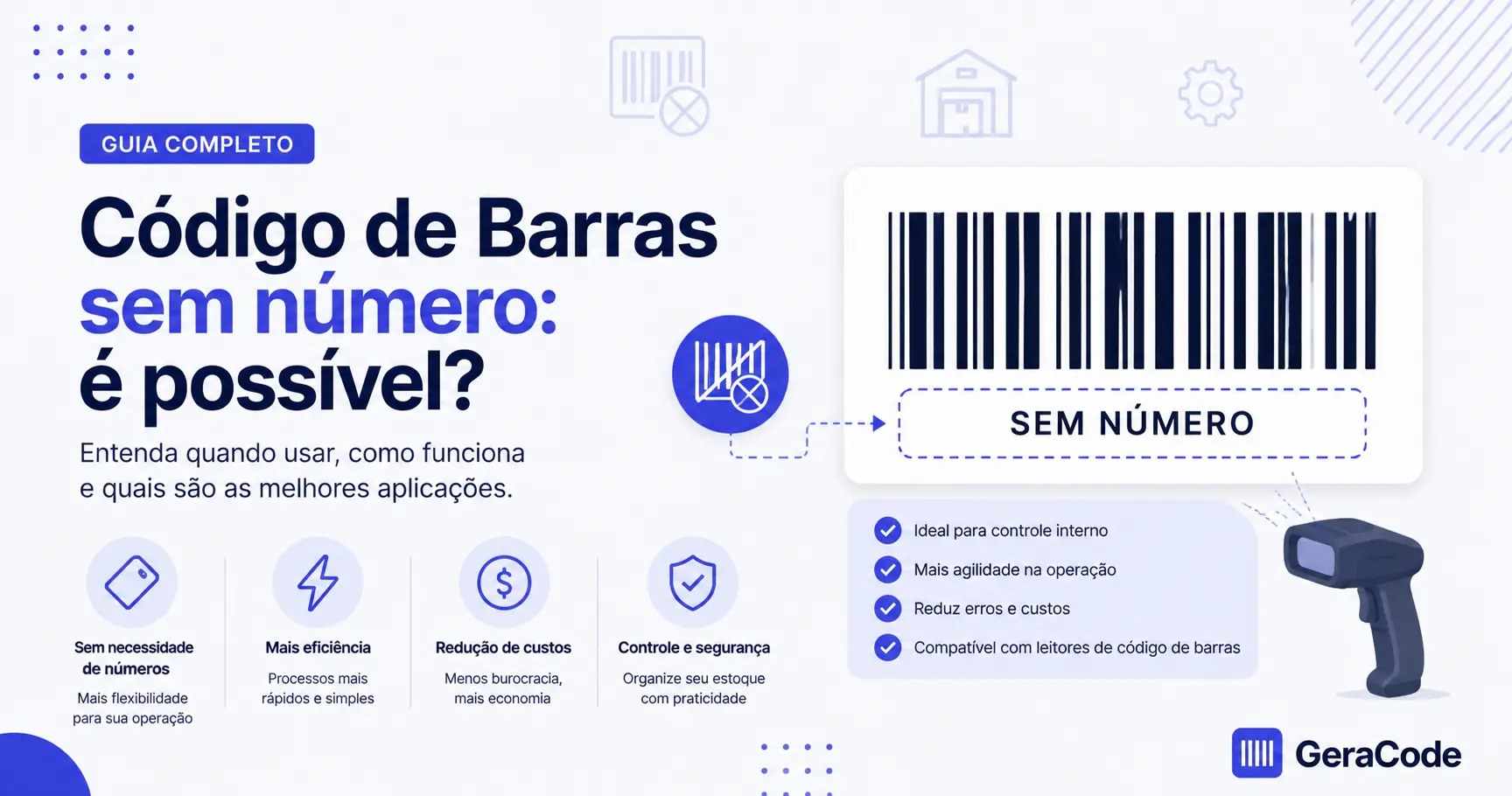 Código de barras sem número visível: explicação do HRI e como o número abaixo das barras funciona